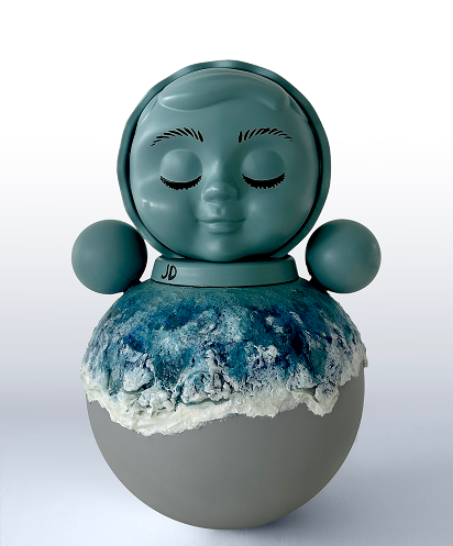 Уникальная ручная неваляшка от студии Jeevaa Design